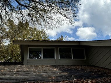 Upgraded exterior windows with clean trim and improved fit, showcasing professional window replacement and enhanced curb appeal