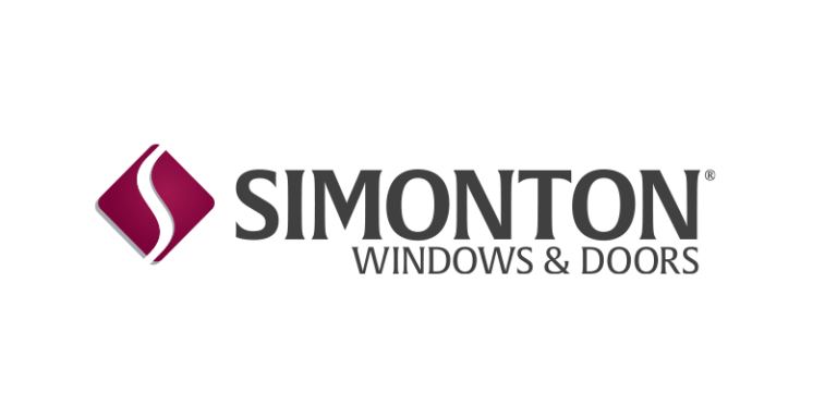 Simonton Windows & Doors logo showcasing trusted, energy-efficient vinyl window and door products designed for performance and longevity