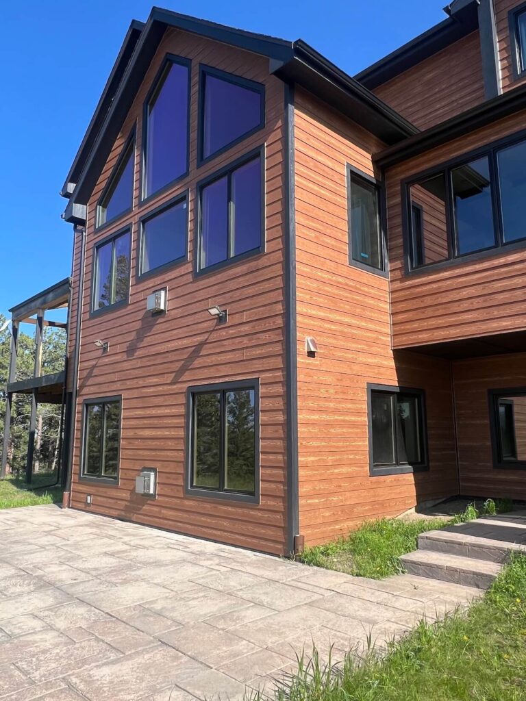 custom house siding