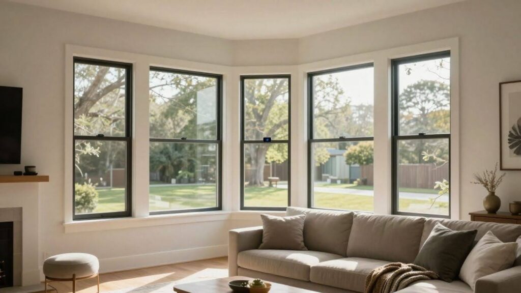 Smart windows in Jacksonville home