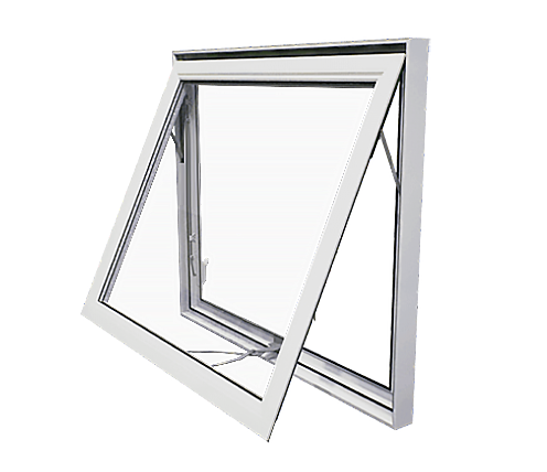 Awning replacement window style from Wallaby Windows installed in Raleigh NC homes