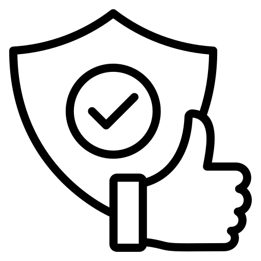 Icon of shield representing durable replacement windows in Apex NC