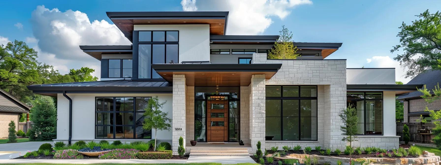 Pristine modern home with freshly installed premium windows in cummings, north texas. Picture taken to show the quality of material and work ethic Pristine modern home with freshly installed premium windows in cummings, north texas. Picture taken to show the quality of material and work ethic