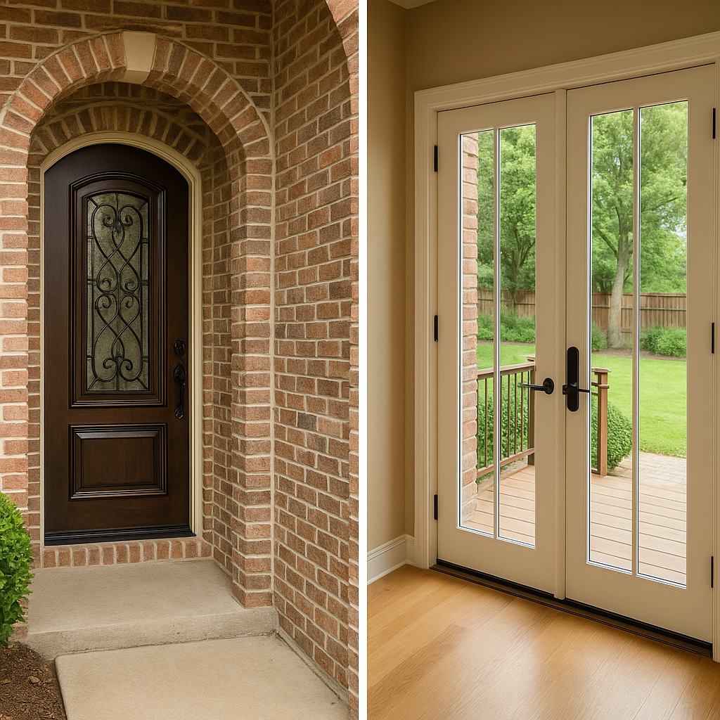 Front and patio Door
